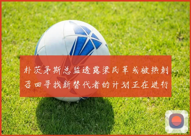 朴茨茅斯总监透露梁民革或被热刺召回寻找新替代者的计划正在进行中